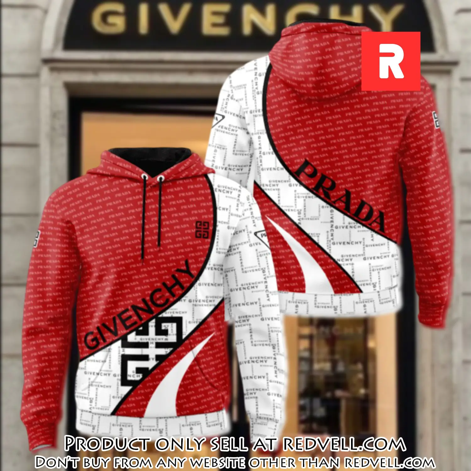 Givenchy prada unisex hoodie luxury brand gifts  jh2288 rv4423480